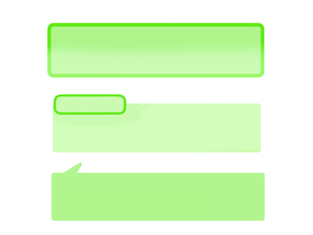 黄緑の台詞枠セット 黄緑の台詞枠セット テロップ枠,セリフ枠,黄緑,半透明,グラデーション,吹き出し,フレーム,シンプル,素朴,文字スペースのイラスト素材