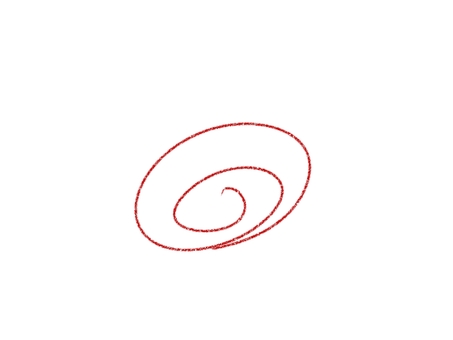 マル② マル,赤,正解,答え合わせ,丸付け,手描き,記号,ぐるぐる,はっきり,シンプルのイラスト素材