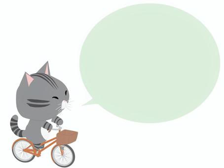 Bicycle_Cat, , JPG, PNG and AI