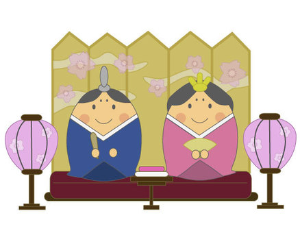 ひな祭り人形