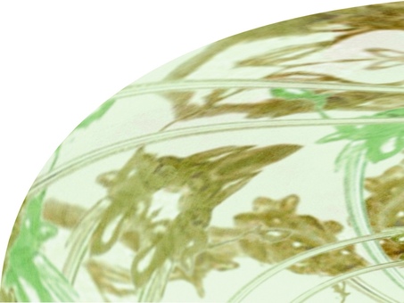 淡彩ステンドグラスgreen 07 光,淡色,柔らかい,透明感,ステンドグラス,グラデーション,淡彩,風,空気感,やわらかい色のイラスト素材