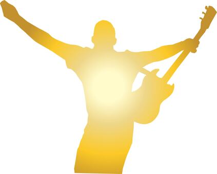 ギタリスト ギタリスト,エレキギター,ギター,エレキ,バンド,音楽,ロック,エレクトリックギター,軽音部,パンクのイラスト素材