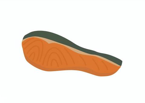 鮭 鮭,鮭の切り身,サケ,魚,食べ物,食材,海産物,魚介類,和食,日本料理のイラスト素材