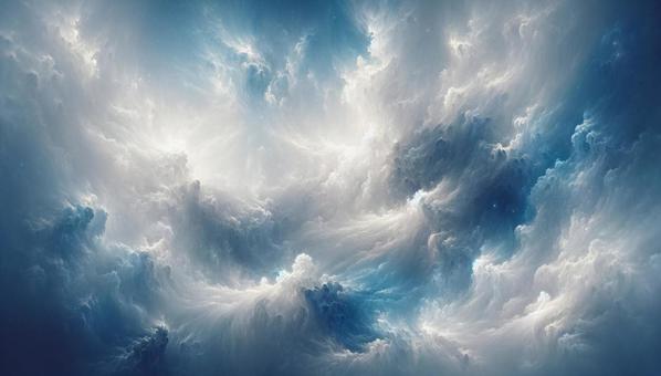 Illustration, sky, cloud, strange, 