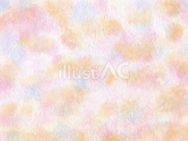 水彩　ゆうやけ 壁紙,背景,にじみのイラスト素材