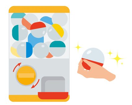 カプセルトイ カプセルトイ,ガチャガチャ,ガチャポン,ガシャポン,ガチャ,ガチャマシン,ガチャマシーン,カプセル,本体,おもちゃのイラスト素材