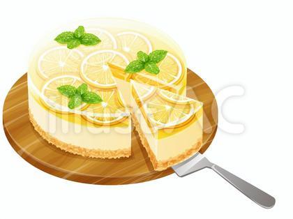レモンゼリーレアチーズケーキ2
