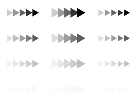 Illustration, arrow, right, direction, 