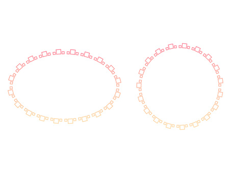 Illustration, Illustration, frame, gradation, background,