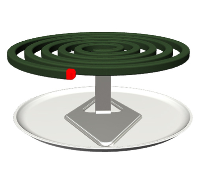 Illustration, mosquito coil, summer, insecticide, 