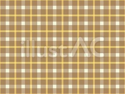 シームレスチェック柄(茶)