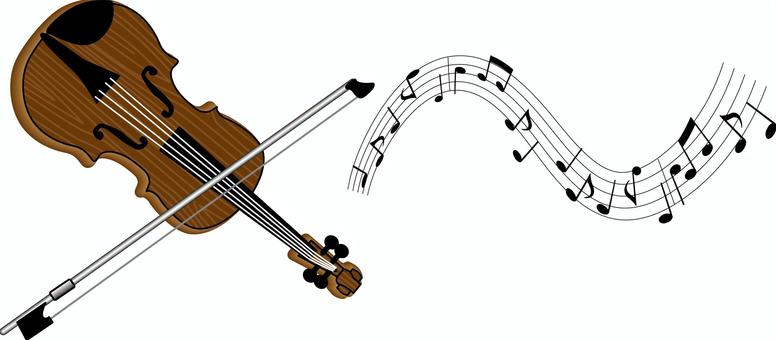 バイオリン楽器　 バイオリン,楽器,演奏,奏でる,メロディー,ライブ,芸術,イメージのイラスト素材
