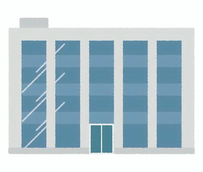 公的な建物 公的な建物 ビル,オフィスビル,会社,オフィス,ホテル,ビジネスホテル,不動産,不動産投資,投資,低層ビルのイラスト素材