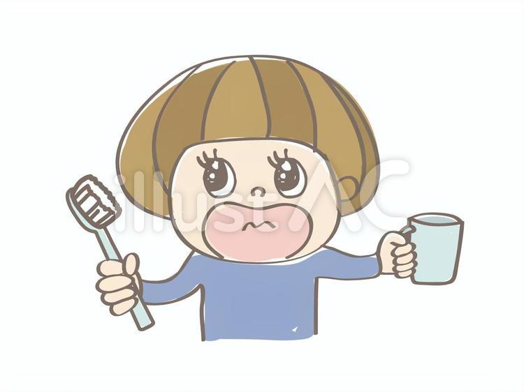 歯みがき 歯みがき,子ども,子育てのイラスト素材