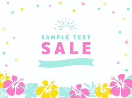 A pop frame that can be used for summer sales, etc., , JPG, PNG and AI