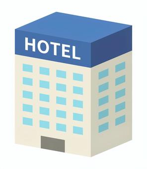 ホテル ホテル,建物,宿泊,施設,ビル,建築,立体のイラスト素材