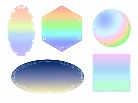 Illustration, notes, decoration, rainbow, JPG