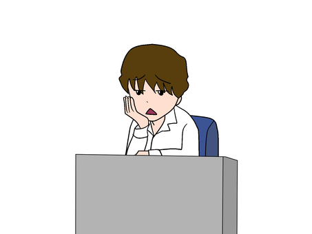 Illustration, non motivato, crollo, infruttuoso, 