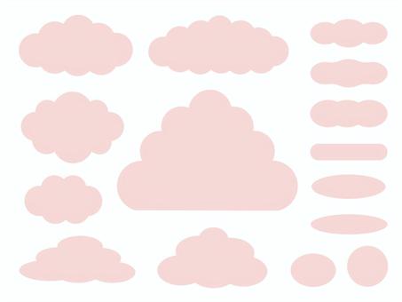 cloud set, JPG, PNG and AI cloud set, chmura, pusty, munching, JPG, PNG and AI