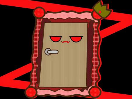 召喚されし悪魔バティン『赤』 バティン,悪魔,ソロモン,72柱,階級,公爵,モチーフ,カラー,怪物,魔物のイラスト素材