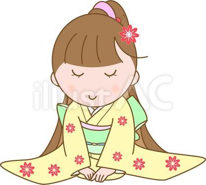 着物の女の子