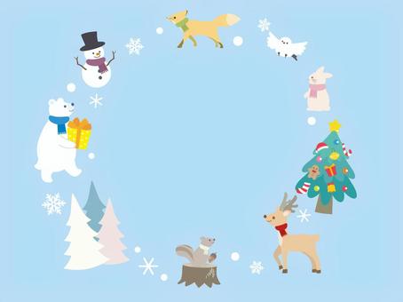 Illustration, JPG, PNG and AI Illustration, winter, christmas, christmas tree, JPG, PNG and AI