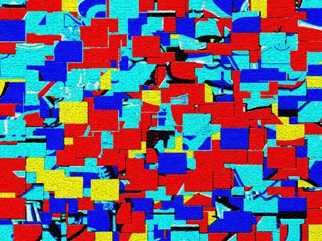 カラフルなグラフィックデザインの壁紙素材 グラフィック,デザイン,カラフル,背景,壁紙,抽象的,幾何学模様,テクスチャ,オシャレ,かわいいのイラスト素材