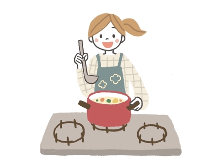 Illustration, cuisine, carry out, cooking, 