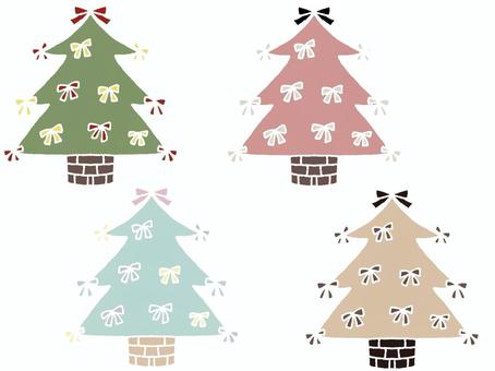 Illustration, christmas, tree, fir tree, 
