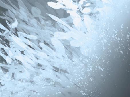 彩花の庭-モノトーン04 グレー,ホワイト,透明感,静寂,抽象,背景,上品,シンプル,落ち着き,癒しのイラスト素材