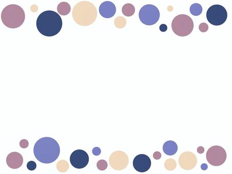 retro color polka dot frame, JPG and PNG retro color polka dot frame, , JPG and PNG