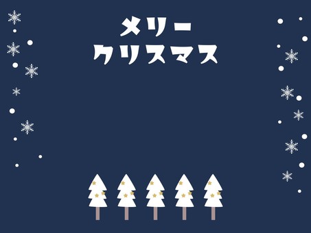 クリスマス背景 背景,クリスマス,シンプル,クリスマツリー,雪のイラスト素材