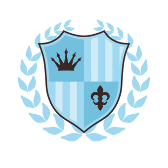 emblem, emblem, blue, coat of arms, JPG, PNG and EPS