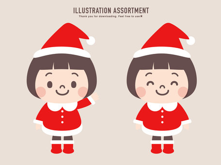 Illustration, papai noel, natal, inverno, 