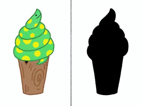 ヘンテコシルエット〜へび？〜 シルエット,シルエットクイズ,へび,保育素材,保育教材,保育園,幼稚園,福祉施設,動物,ほのぼののイラスト素材