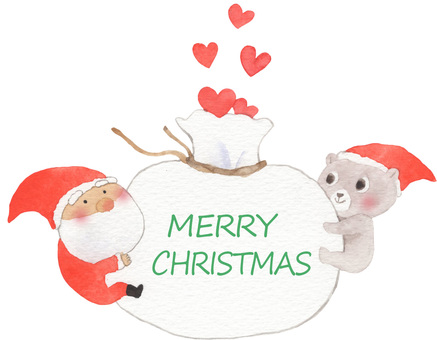 くまとサンタさん　メッセージ