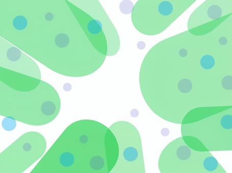 爽やかでお洒落な抽象背景 爽やか,明るい,楽しい,お洒落,抽象的,イメージ,水玉,模様,フンワリ,可愛いのイラスト素材