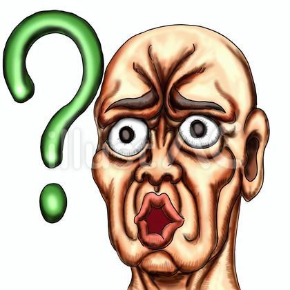 は?理解できない はてなの坊主頭