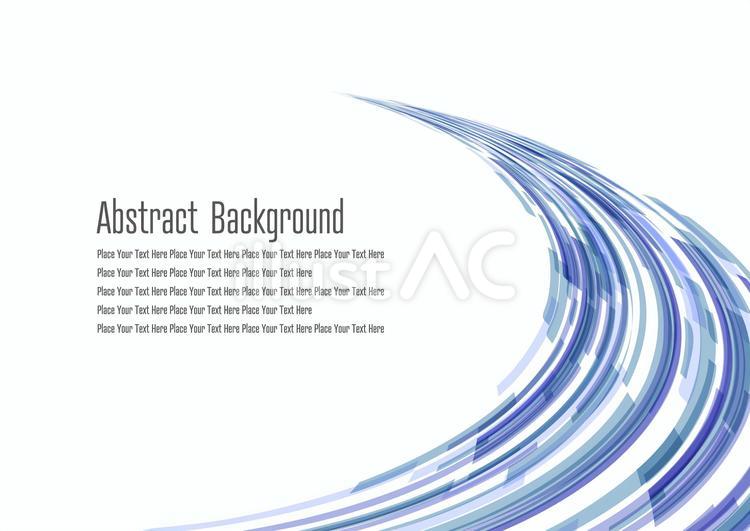 青のアブストラクトウェーブ ネットワーク,ウェーブ,itのイラスト素材