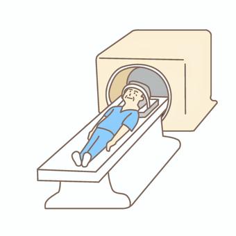 脳検査する患者 脳検査する患者 脳,検査,健康診断,診察,病院,クリニック,病気,予防,健康,医療のイラスト素材