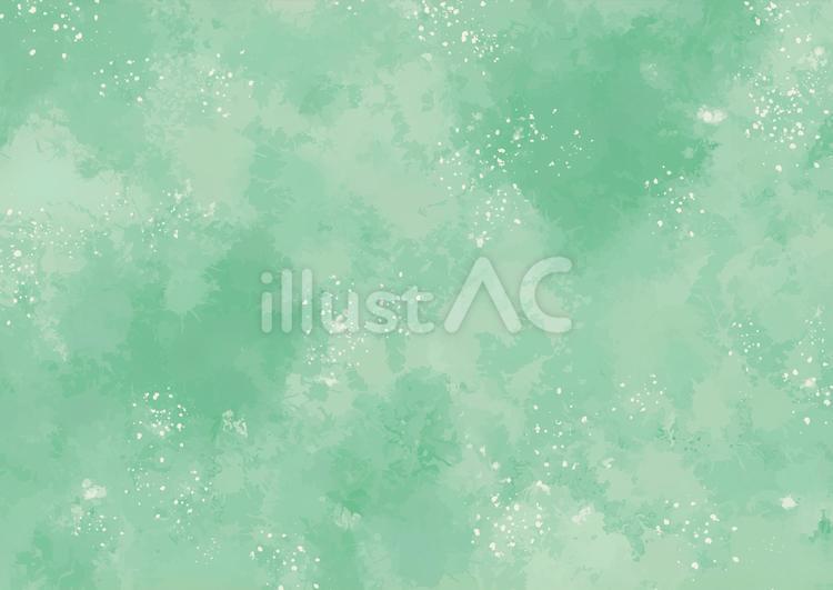 水彩風背景　緑 背景,水彩,装飾のイラスト素材