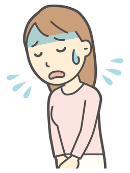  ロングヘア女性-138-バスト