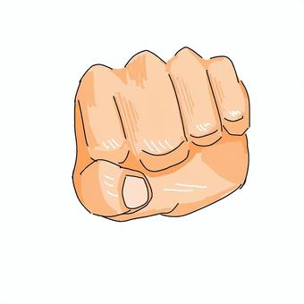 Illustration, hand, rock-paper-scissors, goo, 