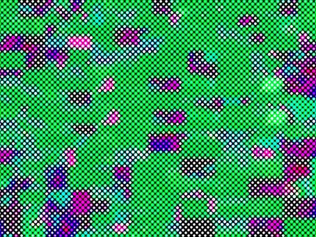 緑色と紫色のハーフトーンの背景壁紙素材 ハーフトーン,緑色,紫色,背景,壁紙,スクリーントーン,ドット,柄,模様,抽象的のイラスト素材