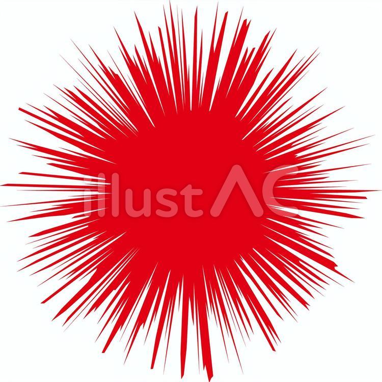 ばくだんm バクダン,チラシ,爆発のイラスト素材