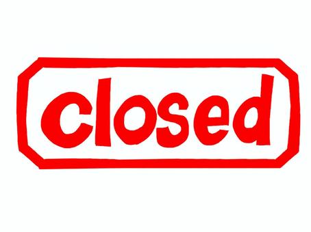 closed closed,文字絵,フォント,判子調,pop調,手描き,挿絵,ワンポイント,素材,商用可のイラスト素材