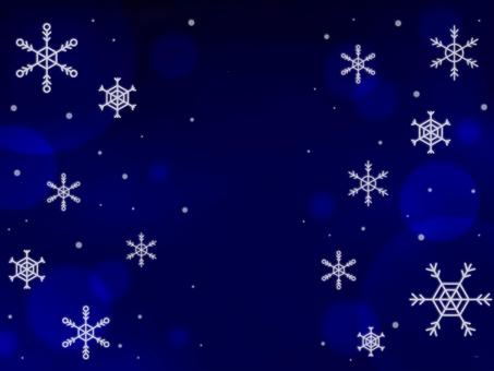 青色の雪の背景イラスト チラシ,pop,ポスター,背景,広告,sns,web,おしゃれ,可愛い,アートのイラスト素材