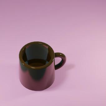 咖啡杯, JPG 咖啡杯, 咖啡杯, 棕色, 3d, JPG