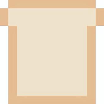 食パンのドットアイコン 食パンのドットアイコン アイコン,装飾,ドット,ドット絵,素材,イラスト,ピクセルアート,背景透過,食パン,パンのイラスト素材