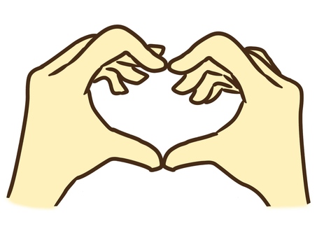 心臟, JPG 和 PNG 心臟, दोनों हाथों, लिखावट, हाथ, JPG 和 PNG